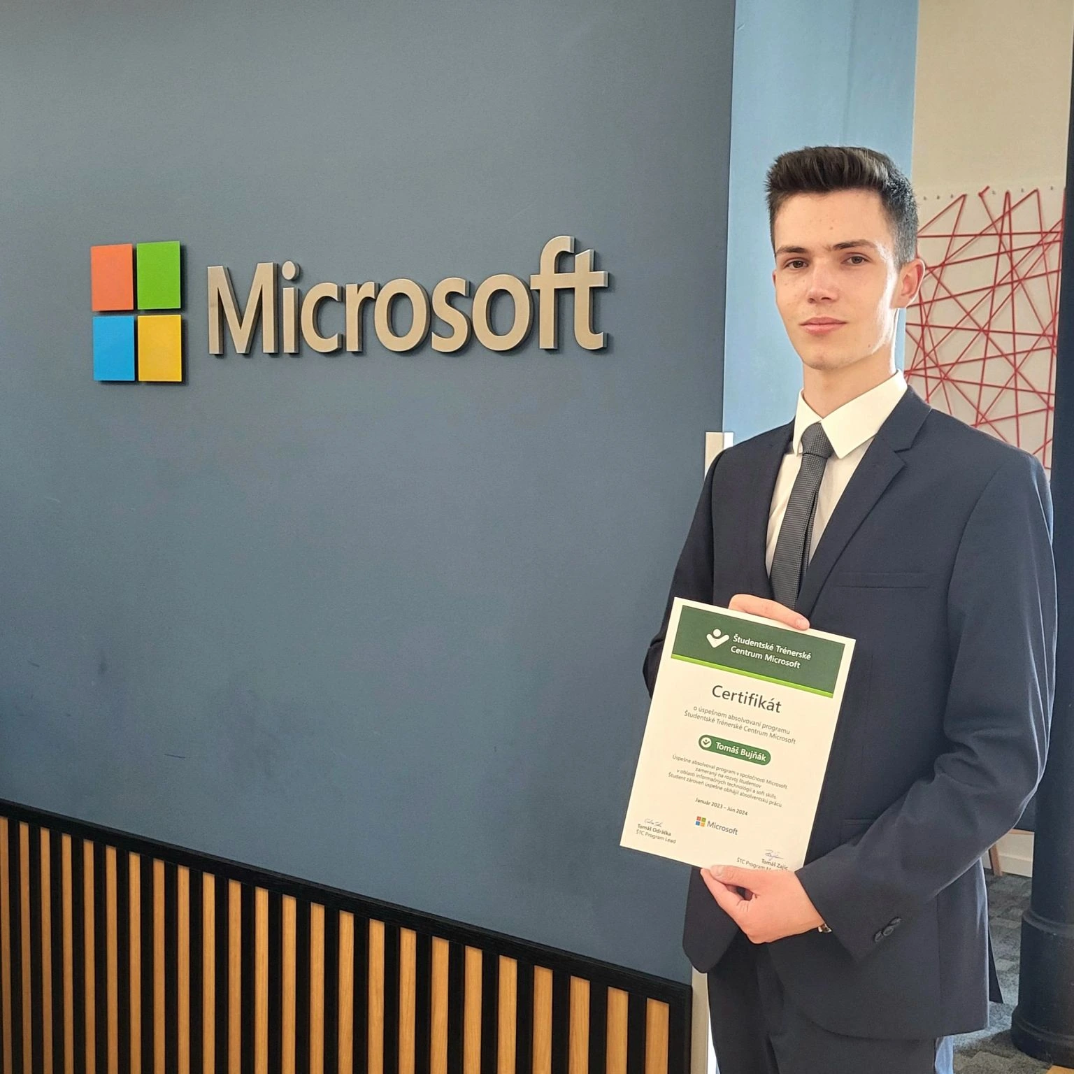 Microsoft Student Training Center Graduation 2024