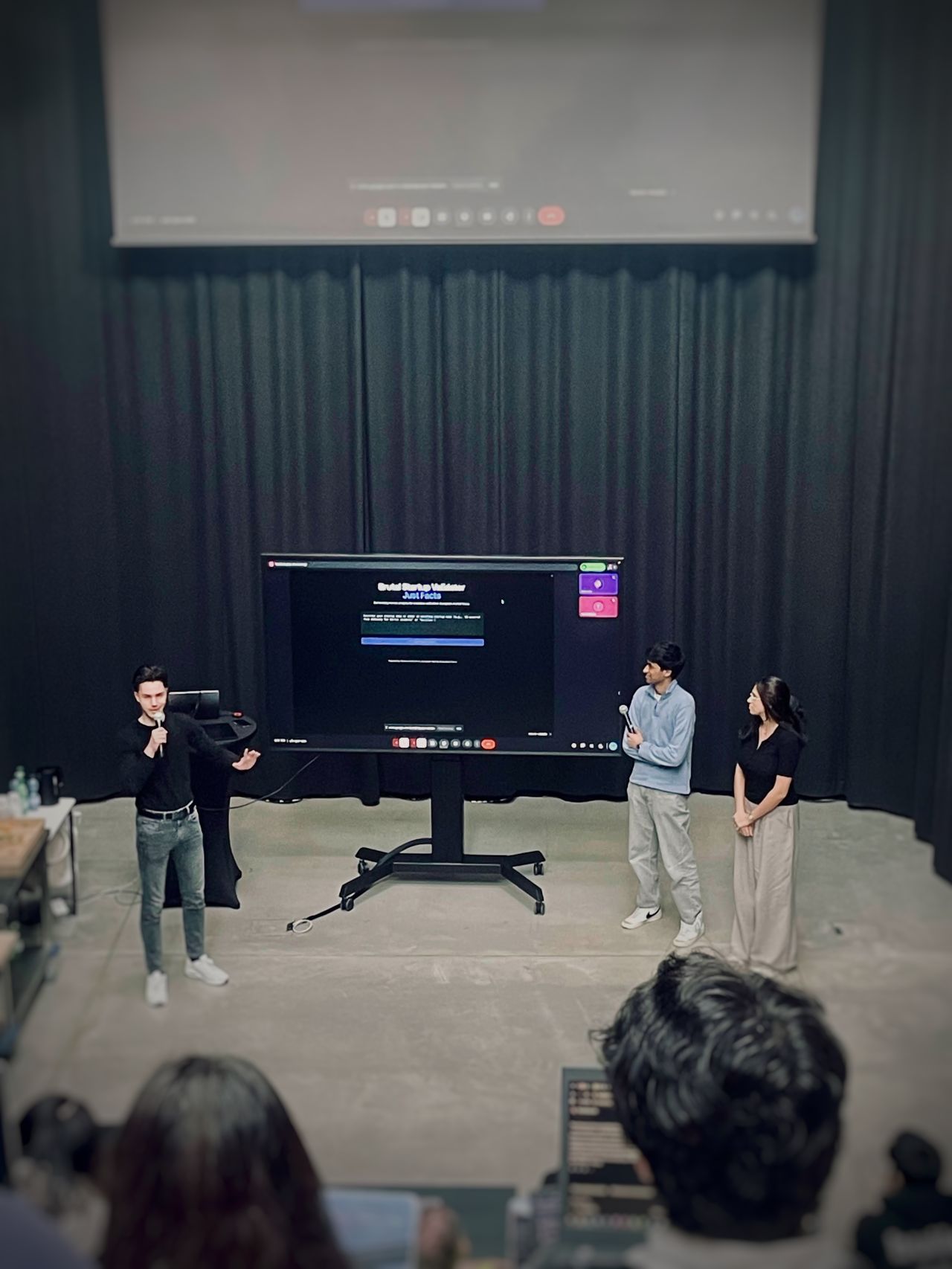 Presenting Brutal Startup Validator at Give(a)Go Builder Day