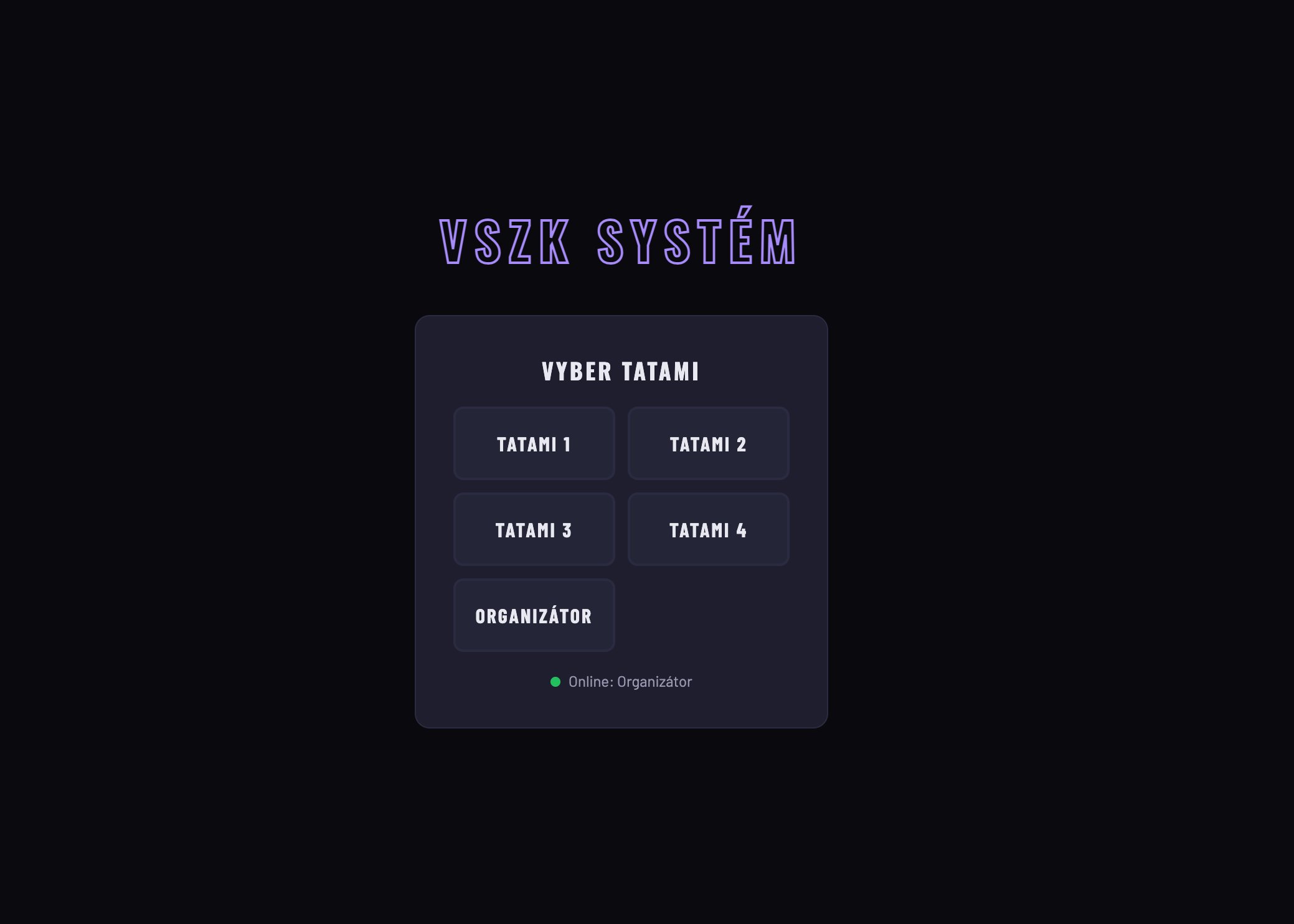 VSZK Systém interface